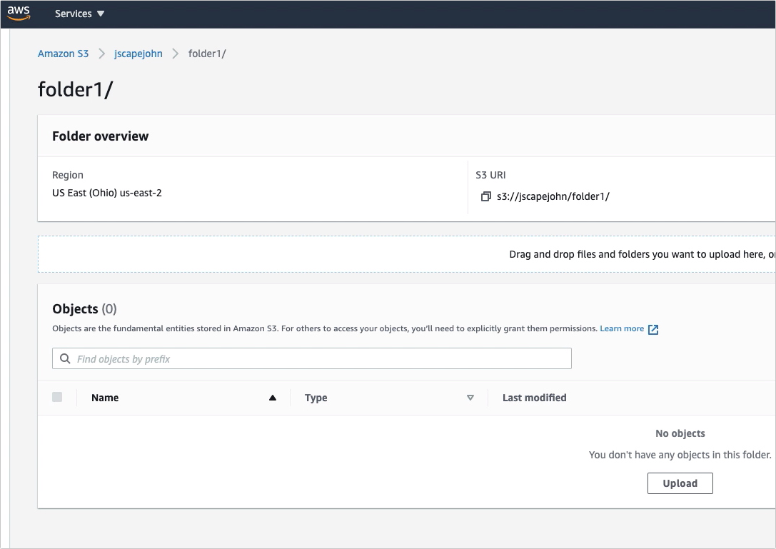 How to Access AWS S3 Storage with SFTP | JSCAPE