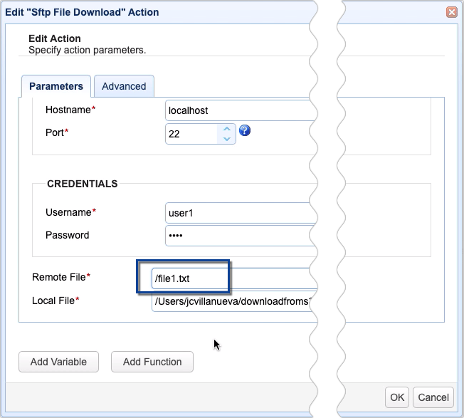 filemaker baseelements list folder on mac remote path